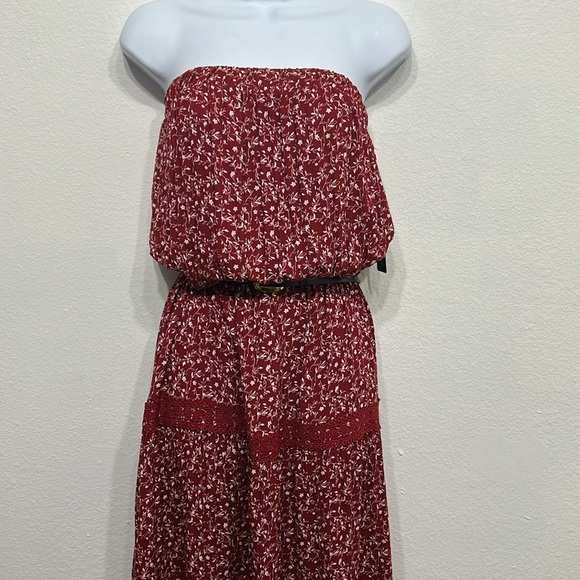 J for Justify Floral Strapless Maxi Dress NWT - Picture 6 of 10